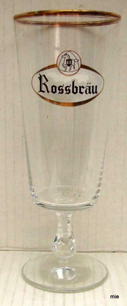 Bier brouwerij glas Anglo Belge Rossbrau ZULTE, Enlèvement ou Envoi, Comme neuf, Verre à bière