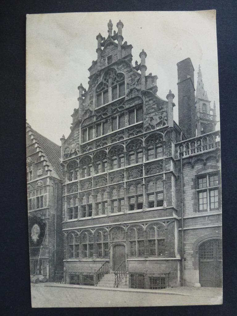 Gand Gand La maison des bateliers, Envoi, 1920 à 1940, Affranchie, Bâtiment