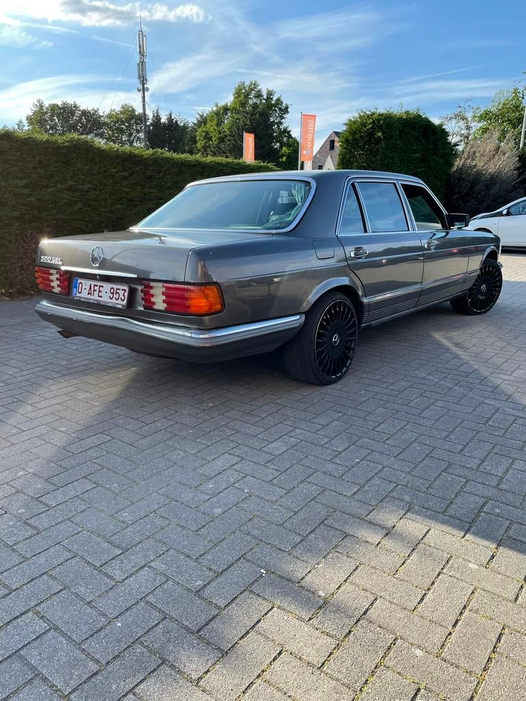 Mercedes 500 sel w126 full option lpg opendak airco 1982, Auto's, Automaat, 4 deurs, Achterwielaandrijving, 5000 cc