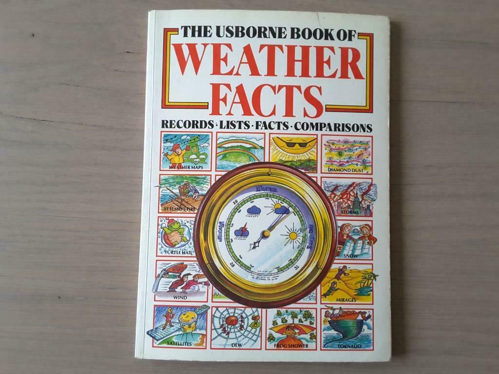 "The Usborne book of WEATHER FACTS", Ophalen of Verzenden, Gelezen
