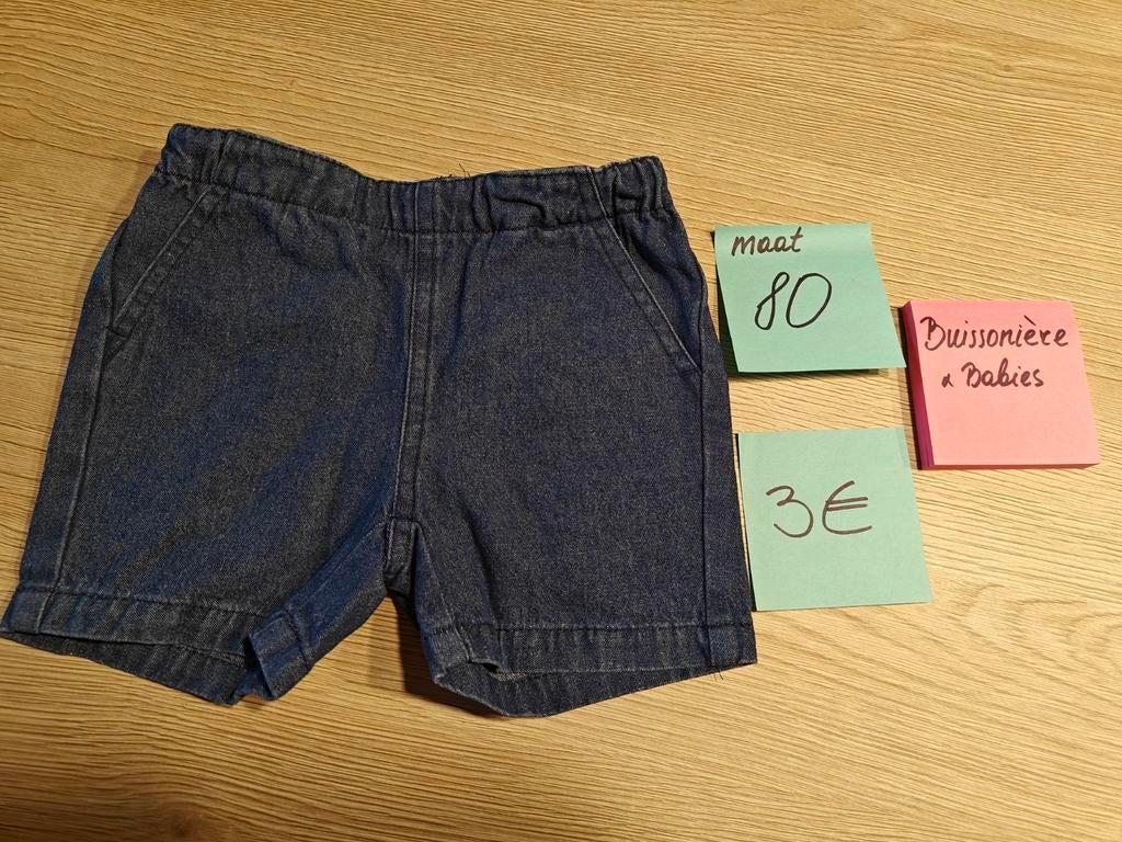 Short jongen - maat 80, Pantalon, Garçon, Enlèvement ou Envoi, Buissonnière