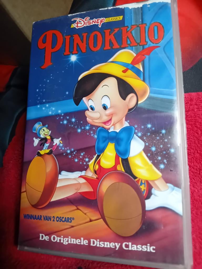 Originele VHS-tape „Pinokkio”, Alle leeftijden, Ophalen of Verzenden, Gebruikt, Overige genres