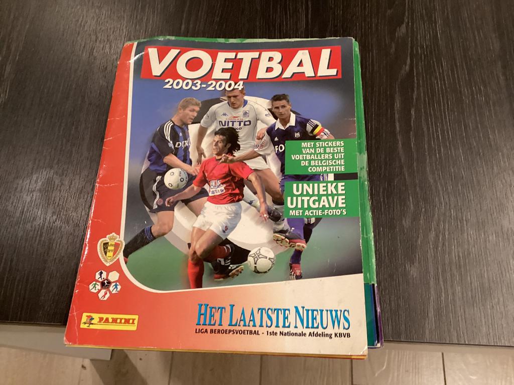 Voetbal 2003_2004 Panini, Verzamelen, Ophalen of Verzenden, Gebruikt, Poster, Plaatje of Sticker