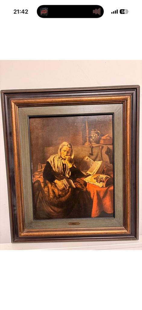Schilderij Maes, Enlèvement