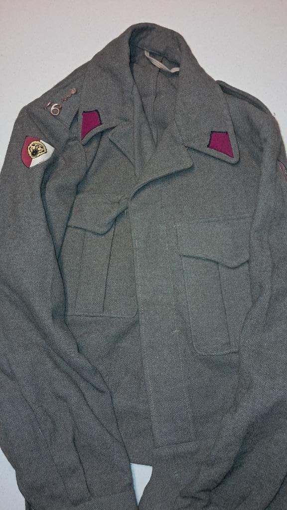 BELGIQUE - ABL - 16 COMPAGNIE MEDICALE - 1955, Ophalen of Verzenden, Landmacht, Kleding of Schoenen