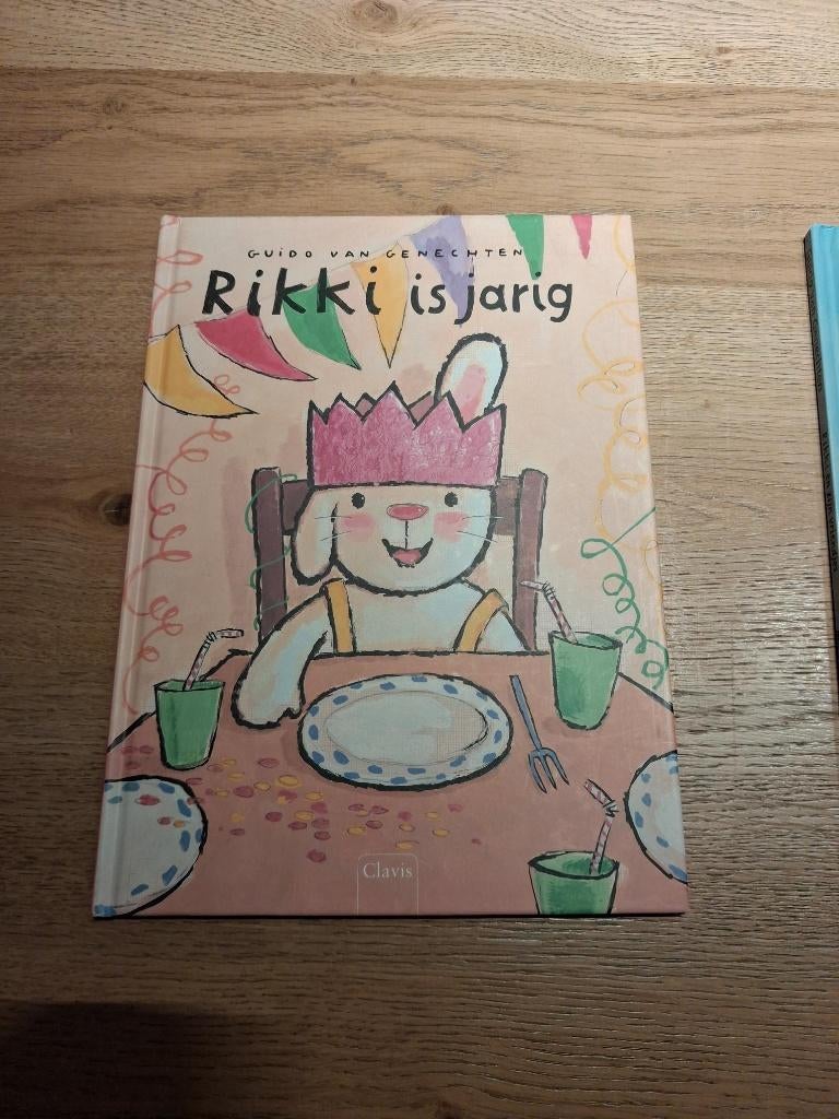 Set van 6 prentenboeken van Rikki, Boeken, Ophalen of Verzenden, Gelezen, Guido Van Genechten, Prentenboek