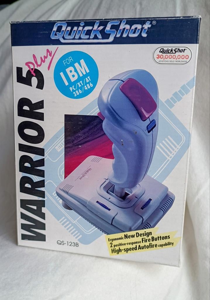 Joystick Warrior 5 plus de Quickshot pour IBM XT/AT, Enlèvement