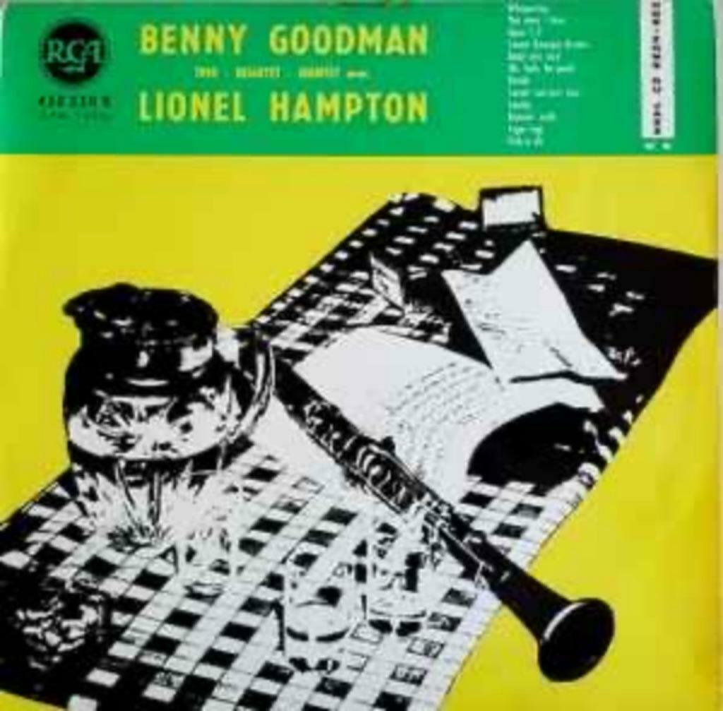 LP Benny Goodman Trio Quartet Quintet Lionel Hampton 1963, Enlèvement ou Envoi, Utilisé, 12 pouces, Jazz
