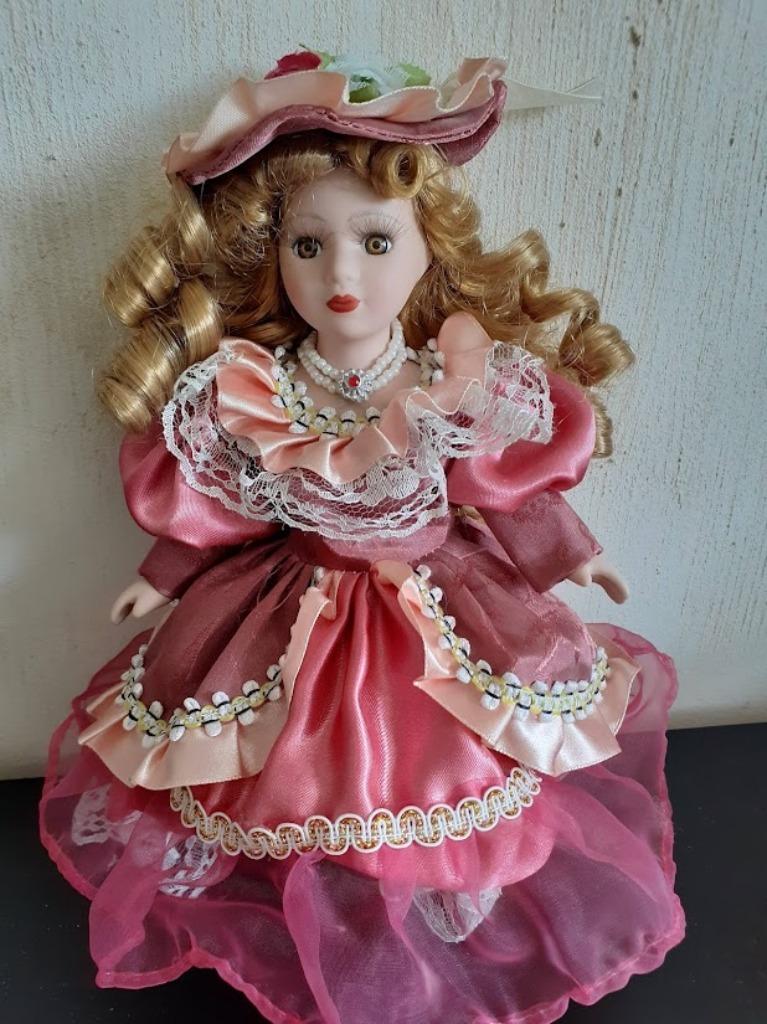 5 POUPÉES EN PORCELAINE, Collections, Enlèvement ou Envoi, Comme neuf, Poupée