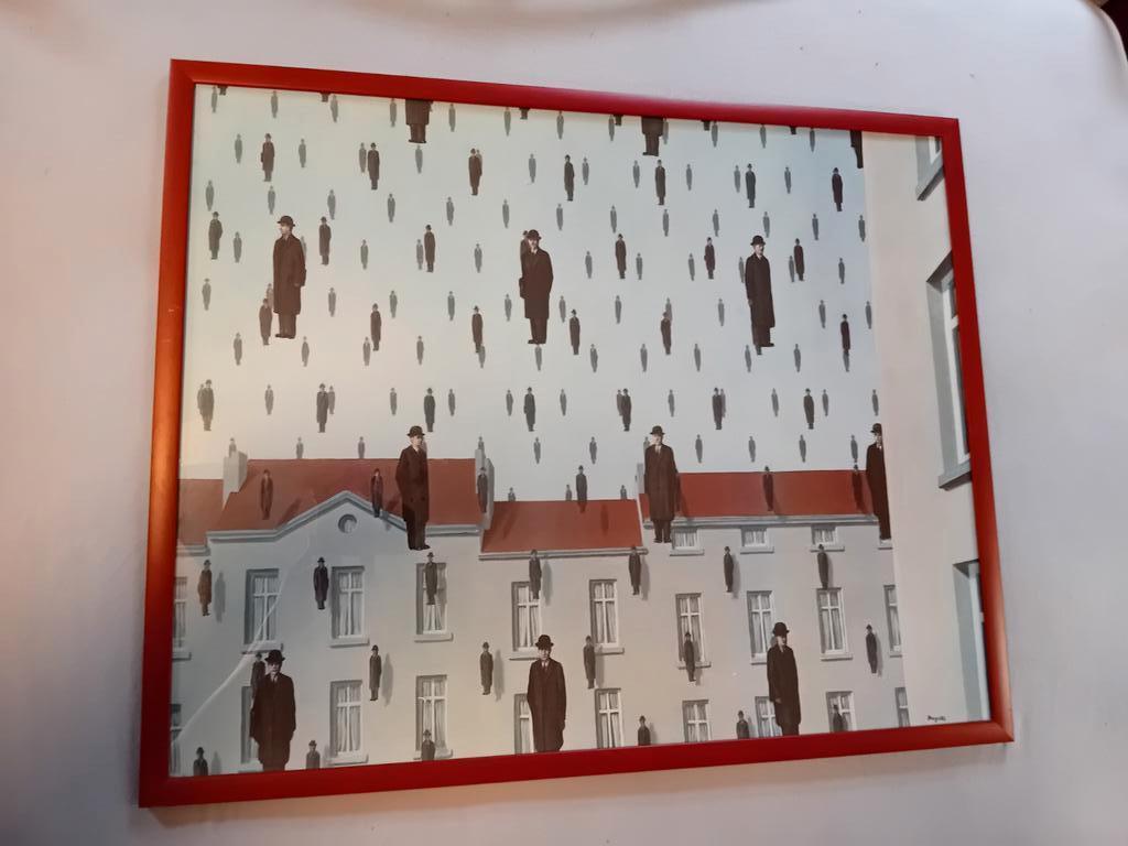 Affiche van Magritte, Antiek en Kunst, Ophalen