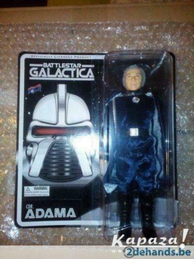 Battlestar Galactica Adama figure, Verzamelen, Ophalen, Nieuw, Tv, Actiefiguur of Pop