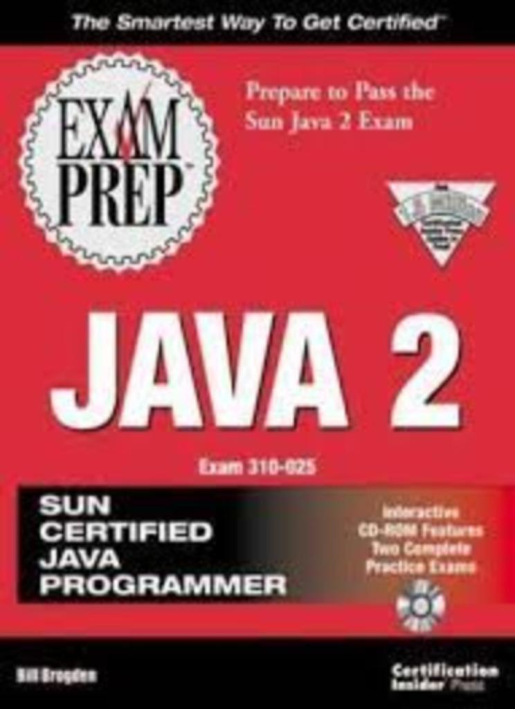 Java 2 Exam Prep|Bill Brogden 1576102610, Enlèvement ou Envoi, Langage de programmation ou Théorie, Comme neuf, Zie beschrijving