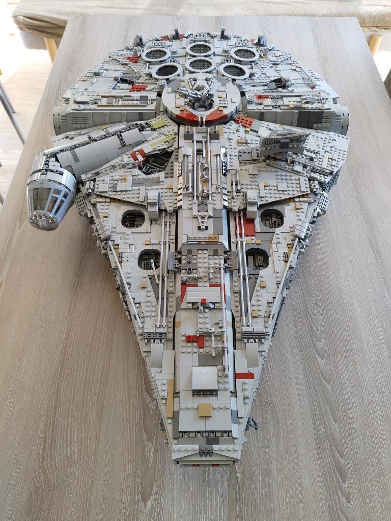 Lego 75192 millenium Falcon UCS met aparte escape POD, Ophalen, Zo goed als nieuw, Complete set, Lego