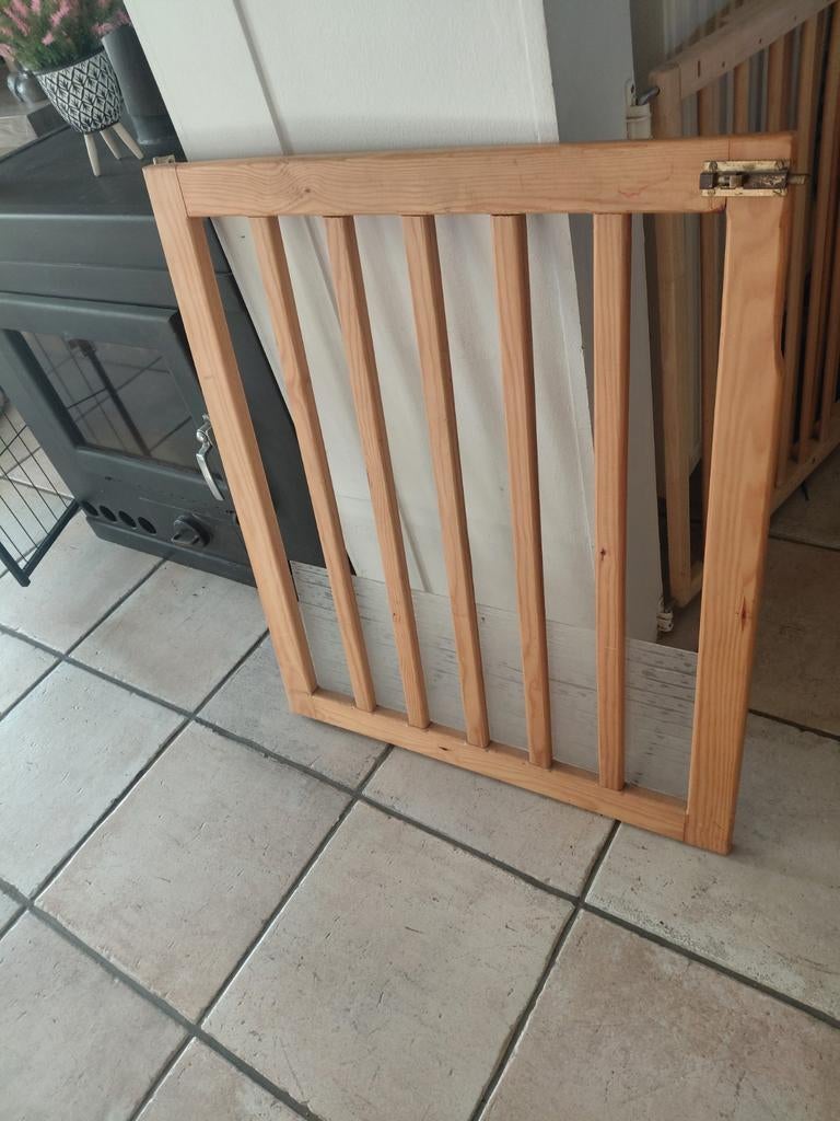 Houten traphekje, Ophalen