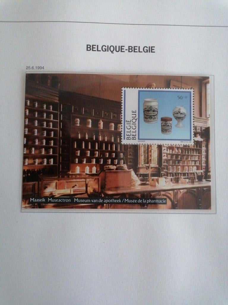 Timbres de Belgique, volume 1994, Enlèvement ou Envoi