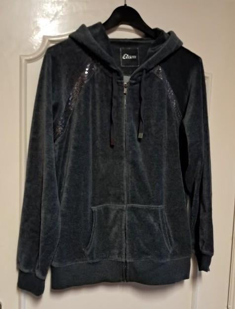 Peignoir, gilet, haut de training, doudoune, avec strass, ETAM, Envoi, Comme neuf