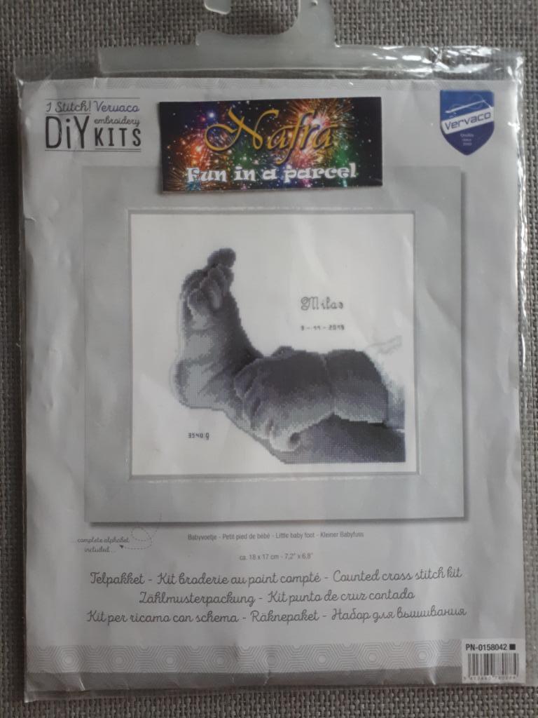 kruissteekpakket nr 82, Ophalen of Verzenden, Nieuw, Handborduren, Borduurpakket