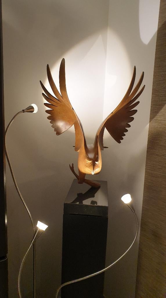 Roofvogel No1 van Evert den Hartog, unieke kans., Antiek en Kunst, Ophalen