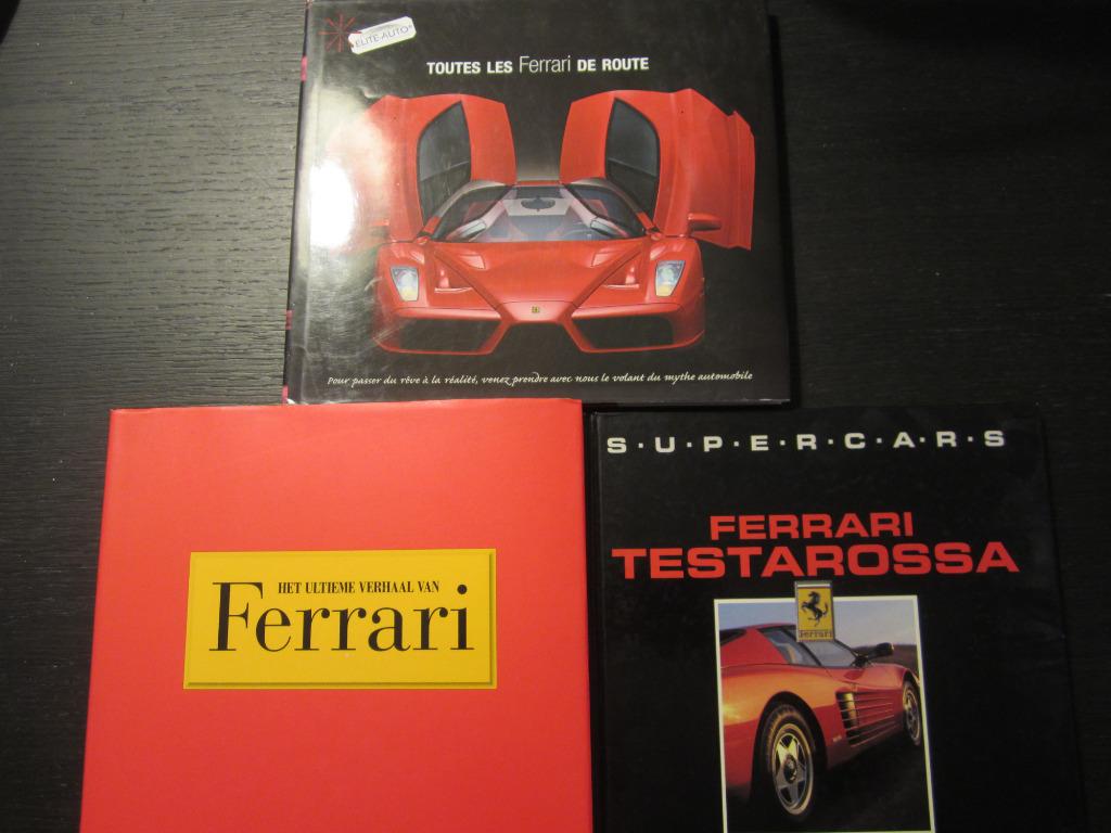 3 boeken over Ferrari, Enlèvement ou Envoi, Ferrari