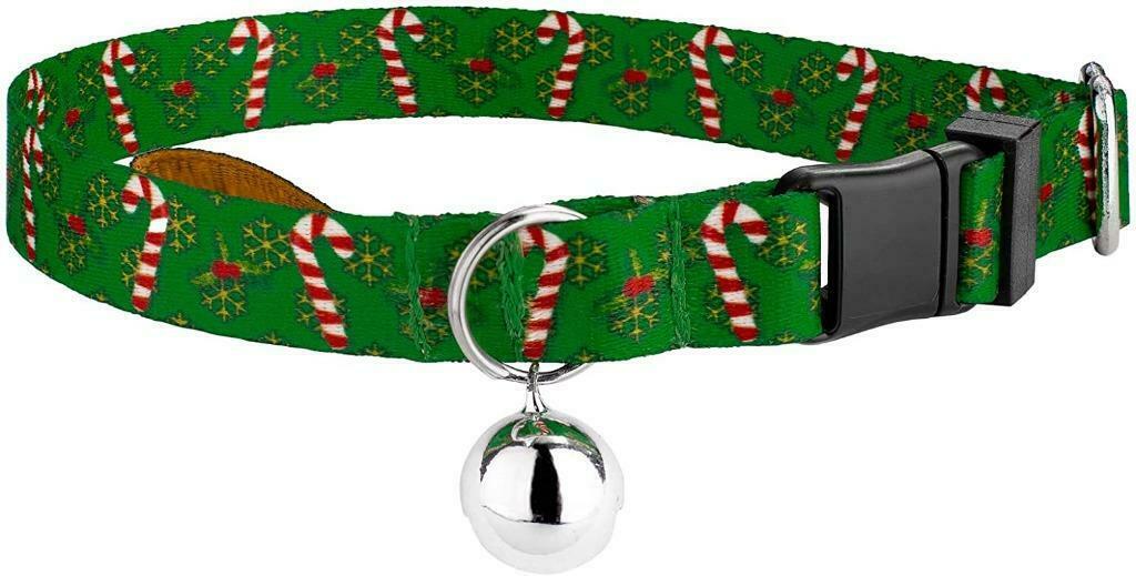 Collier pour chat "cannes à bonbons" pour Noël, Divers, Enlèvement ou Envoi, Neuf