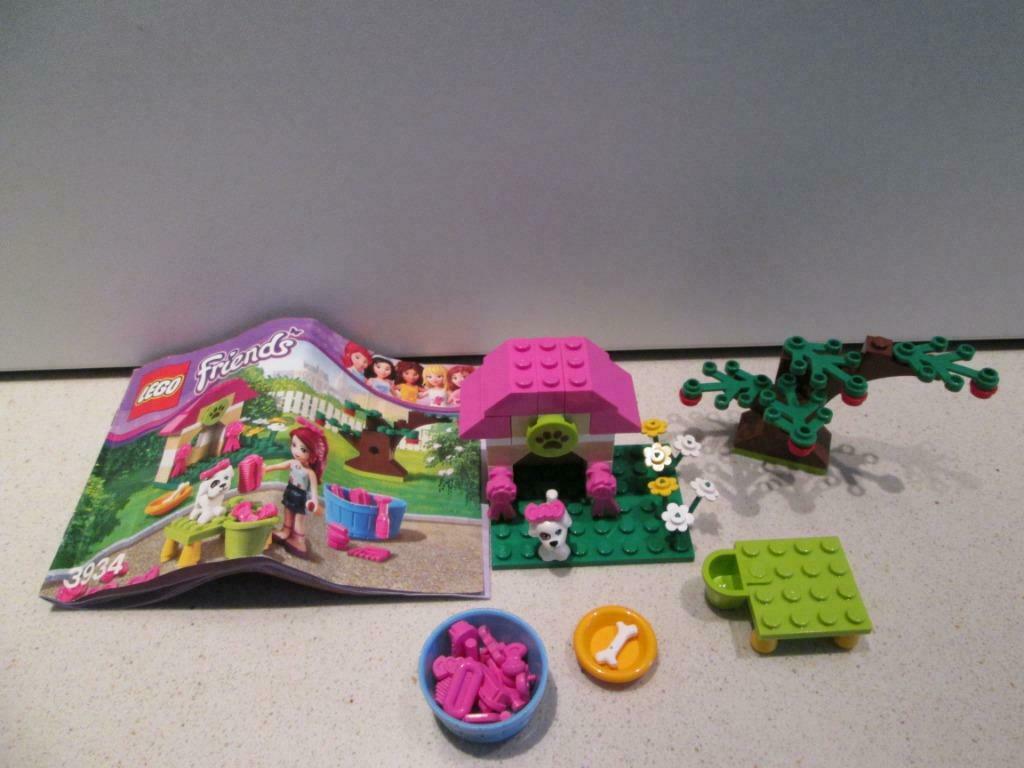 Lego Friends nr 3934 ; puppy huis van Mia met bouwboekje, Kinderen en Baby's, Ophalen of Verzenden, Zo goed als nieuw, Complete set