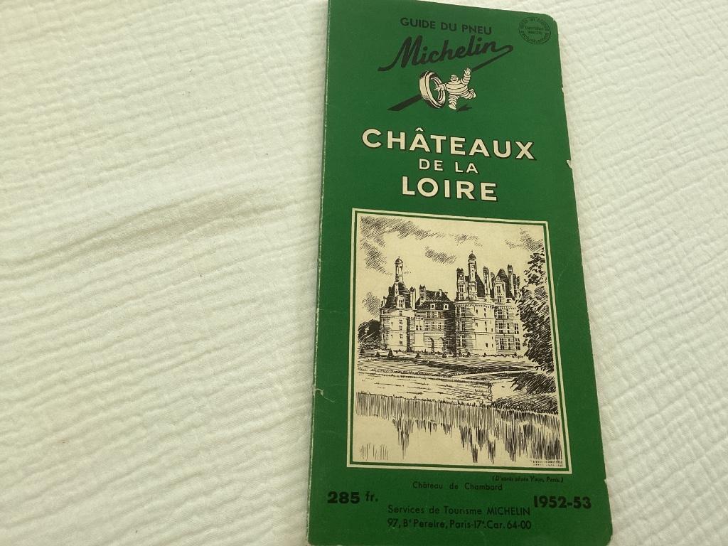 Michelin Guide. CHATEAU de la LOIRE.  1952-1953, Boeken, Reisgidsen, Ophalen of Verzenden, Europa, Brochure, Michelin