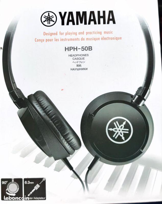 Casque Yamaha HPH-50B, Audio, Tv en Foto, Surround, Op oor (supra aural), Zo goed als nieuw, Ophalen