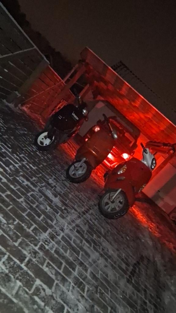 Scooters gezocht voor opmaak, Enlèvement