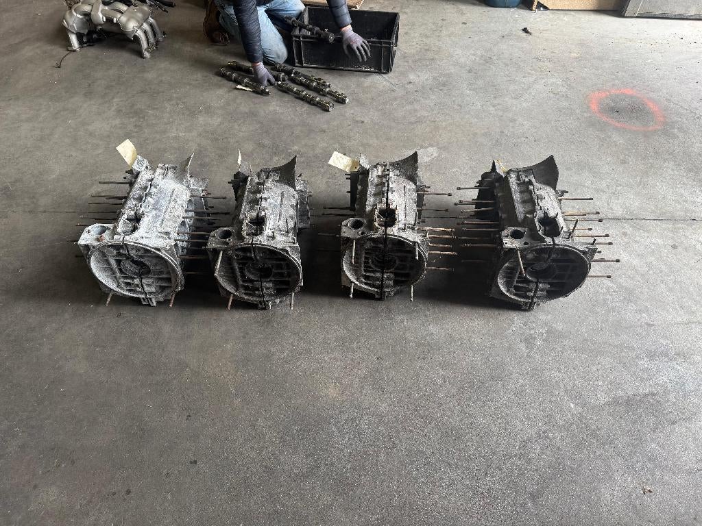 Porsche-motorblokken, Ophalen, Gebruikt, Porsche
