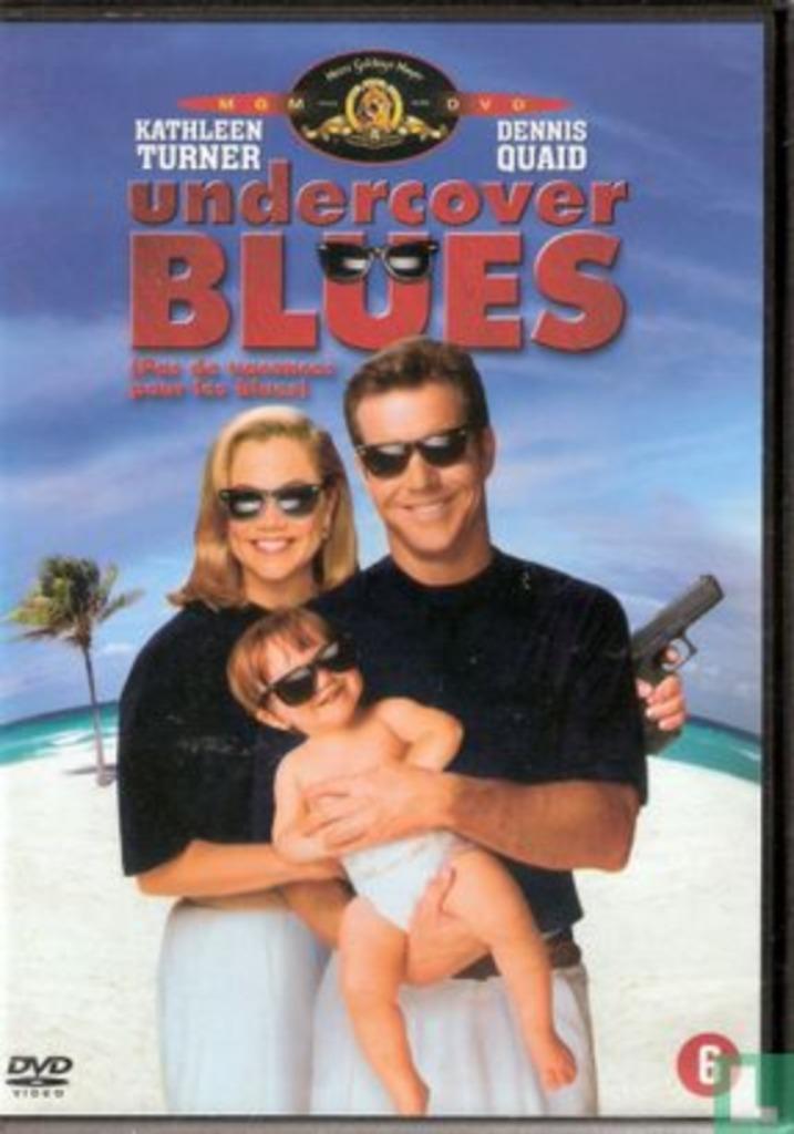UNDERCOVER BLUES (DENNIS QUAID,K TURNER,, Ophalen of Verzenden, Zo goed als nieuw
