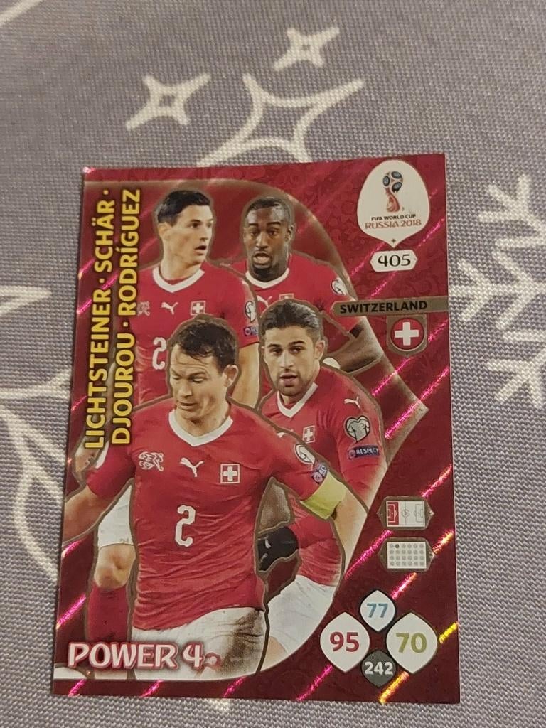 Voetbalkaart : Panini / Zwitserland / Fifa World Cup 2018, Collections, Articles de Sport & Football, Comme neuf, Cartes de joueur