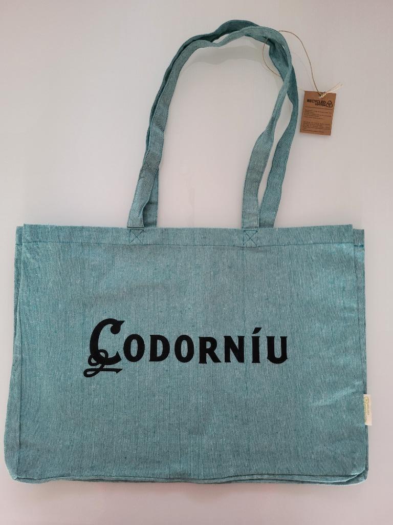 schoudertas cava codorniu strandtas linnen zak blauw of roze, Enlèvement ou Envoi, Neuf, Bleu, Autres marques