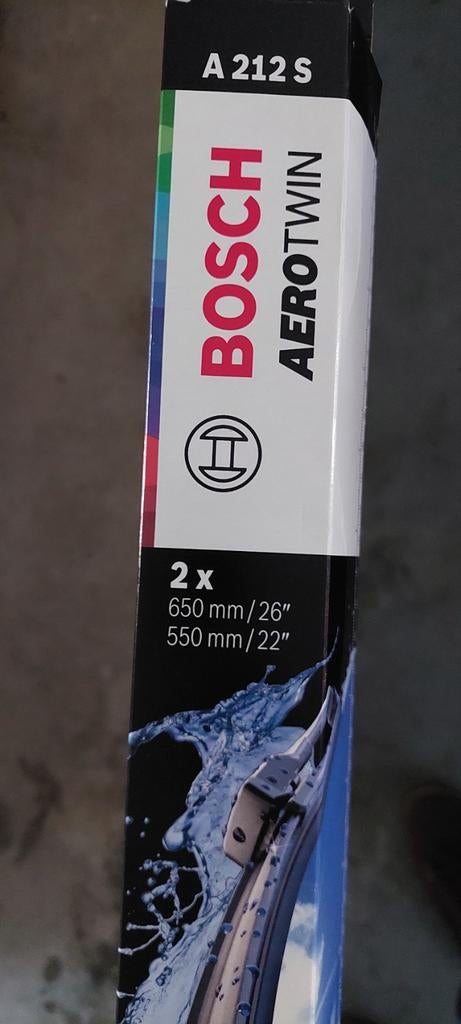 Bosch set ruitenwissers aerotwin a212s lengte 650/550mm., Enlèvement ou Envoi, Ford USA