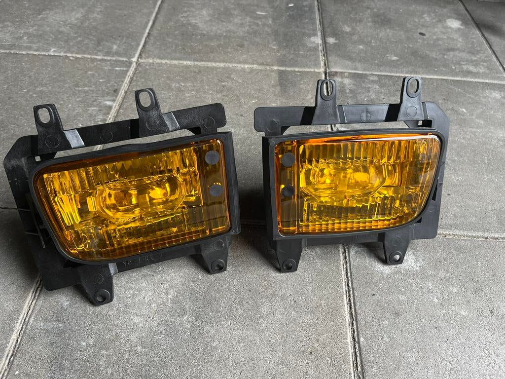 BMW e30 mistlampen type 2 , Geel & smoked, Ophalen, BMW