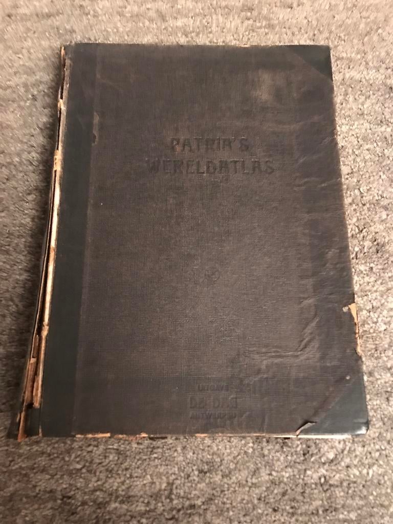 PATRIA’S WERELDATLAS 1938, Ophalen