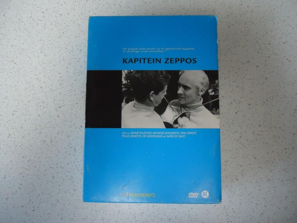 3 DVD BOX "Kapitein Zeppos" , Tous les âges, Coffret, Utilisé, Action et Aventure