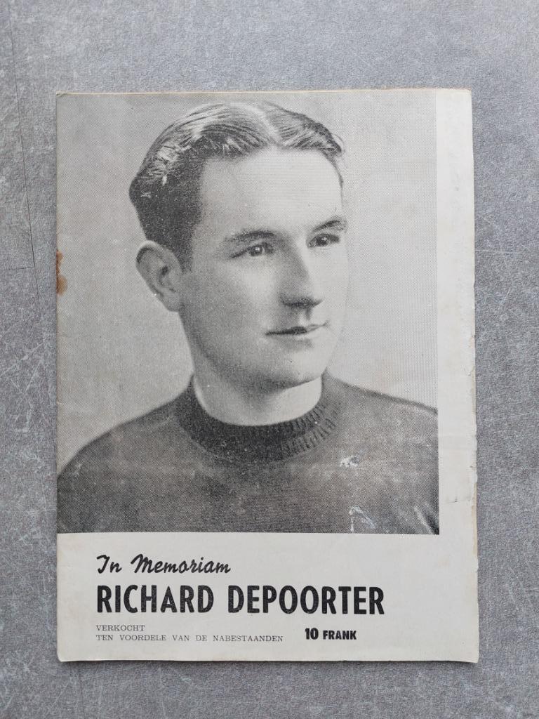 In memoriam - Richard Depoorter, Enlèvement ou Envoi, Utilisé, Course à pied et Cyclisme