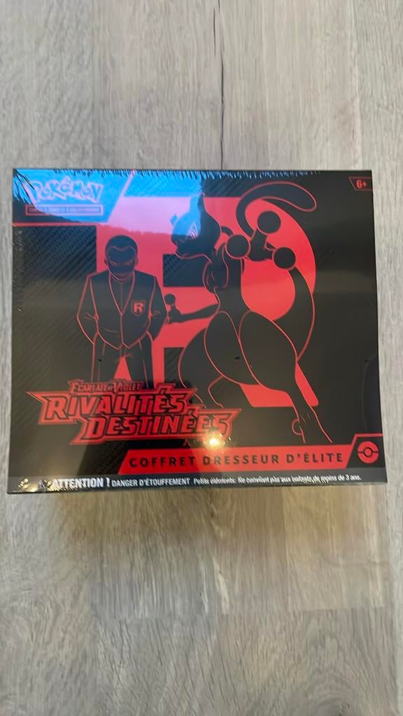 Coffret dresseur d’élite ETB - Rivalités destinées - EV10, Enlèvement ou Envoi, Comme neuf