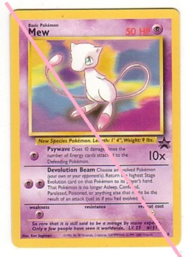 Pokémon / Promocard / Mew, Verzenden, Nieuw, Losse kaart