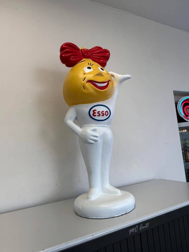 Grande image publicitaire ESSO, Enlèvement, Utilisé, Panneau publicitaire