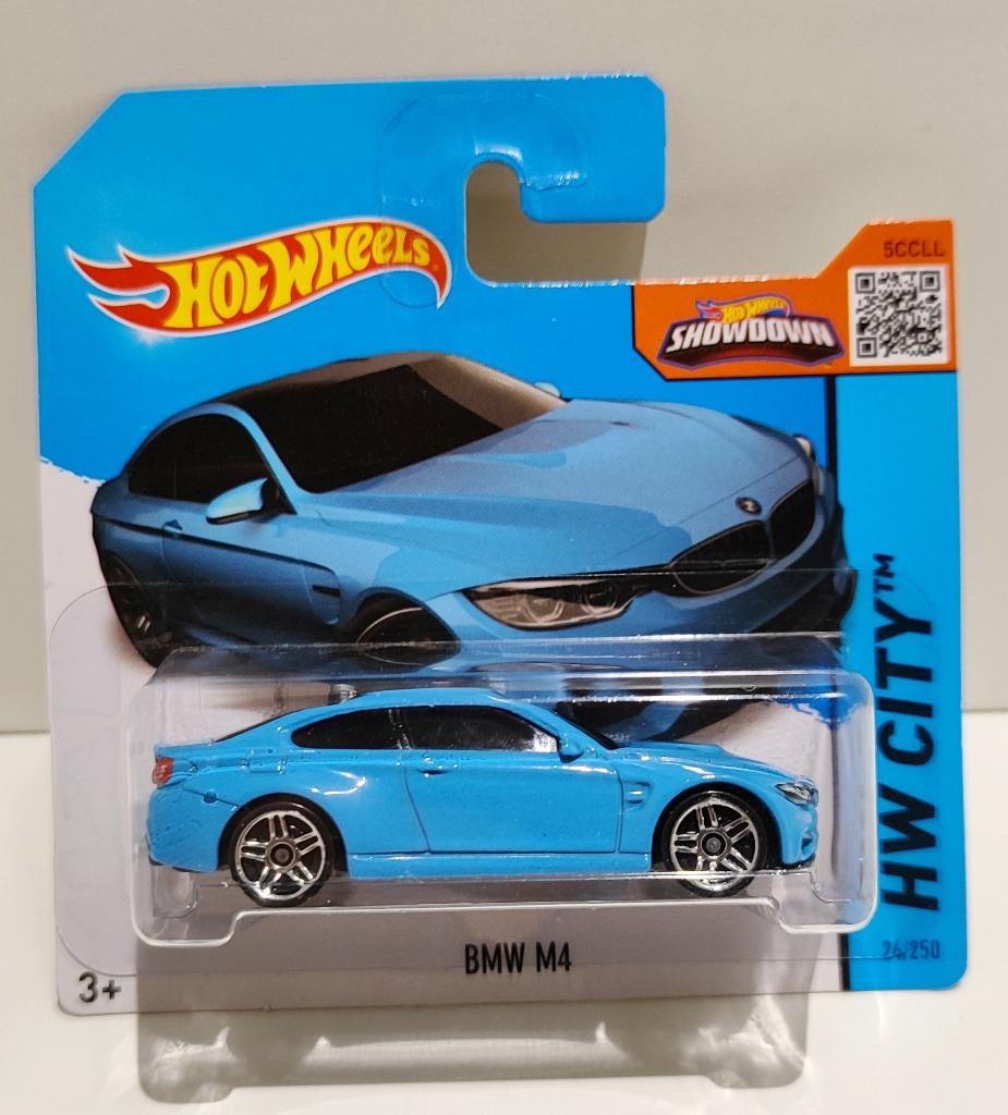 Hot Wheels BMW M4 Baby Blauw (2015) Zeldzaam!, Ophalen of Verzenden