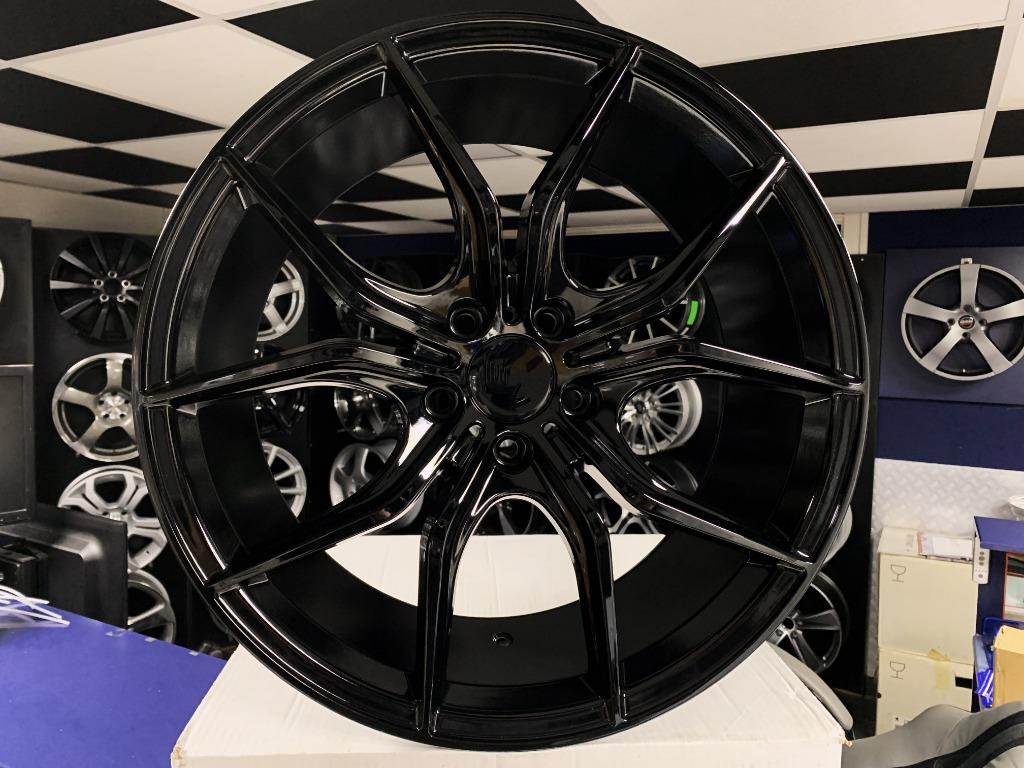 IN STOCK: nieuwe set 19 inch 5x108 aluminium sportvelgen, Neuf, Enlèvement ou Envoi, Pneus été, 19 pouces