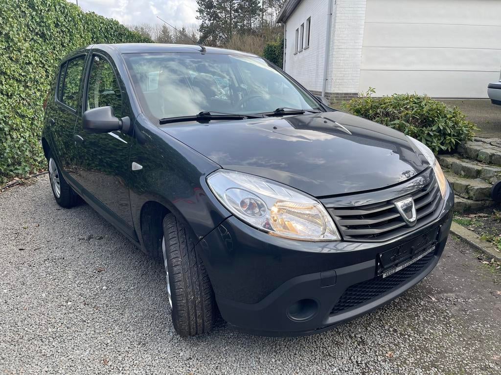 Sandero 1.2i 5drs/AIRCO!!!!!!, Euro 5, Zwart, Elektrische ramen, Zwart