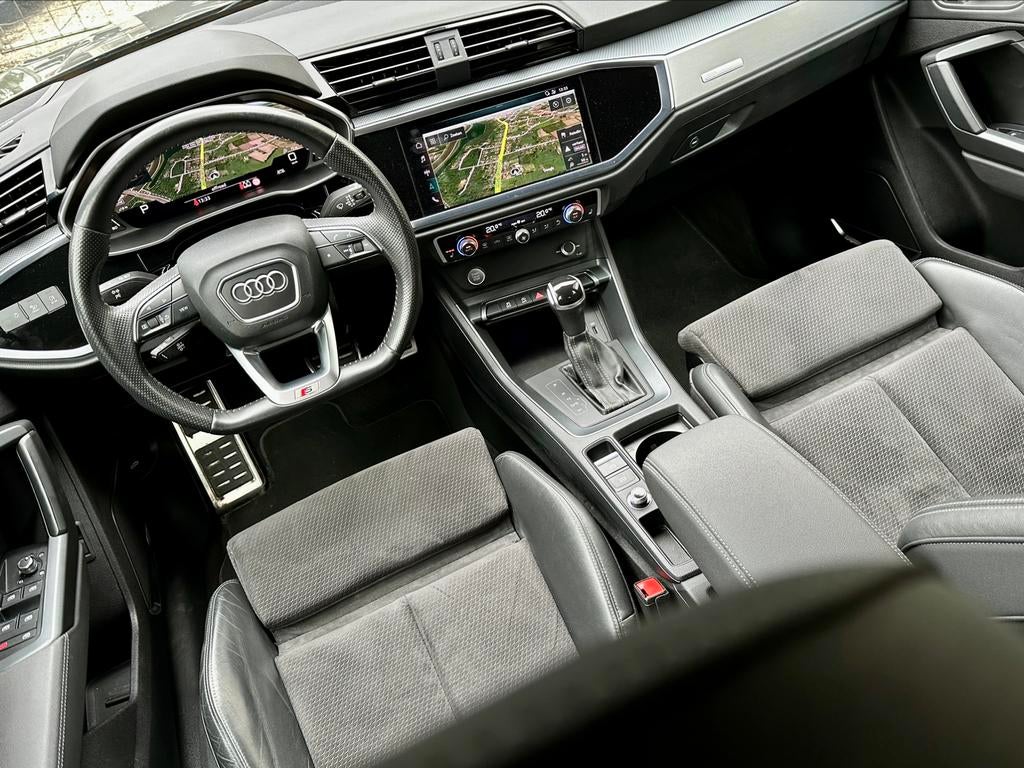 Audi Q3 2.0 TDi Full S Line Automaat Pano Matrix Shadow 2019, Achat, Entreprise, 1968 cm³, Noir