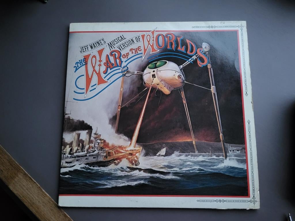 Jeff Wayne's The War of the Worlds dubbel LP, Cd's en Dvd's, Ophalen of Verzenden, Zo goed als nieuw