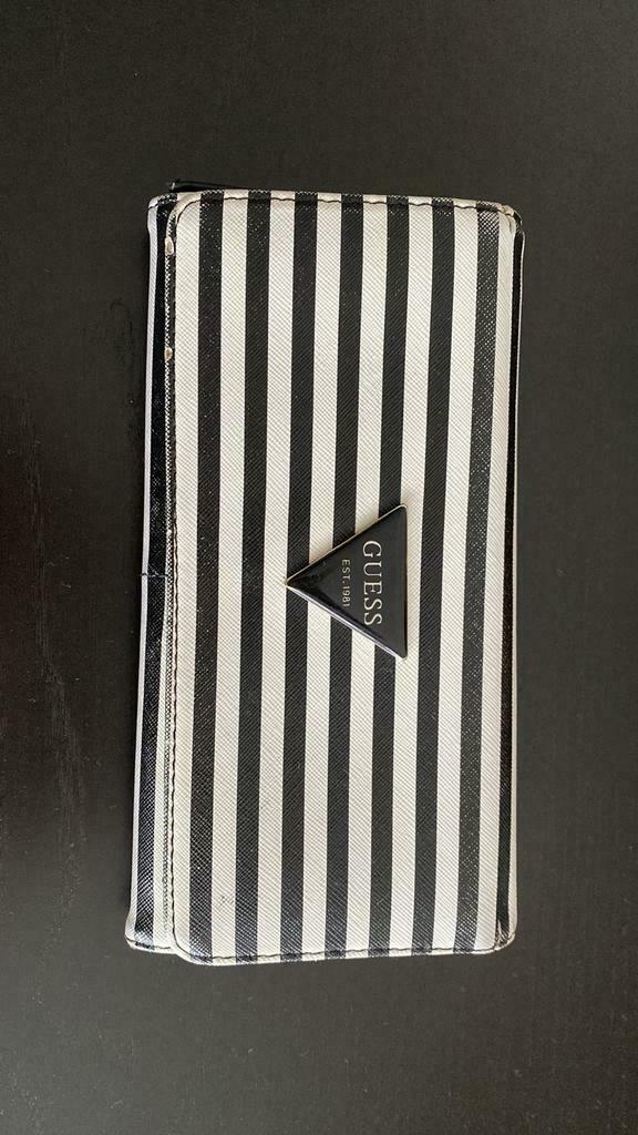 Portefeuille Guess, Bijoux, Sacs & Beauté, Utilisé, Bleu, Guess, Avec fermeture à pression