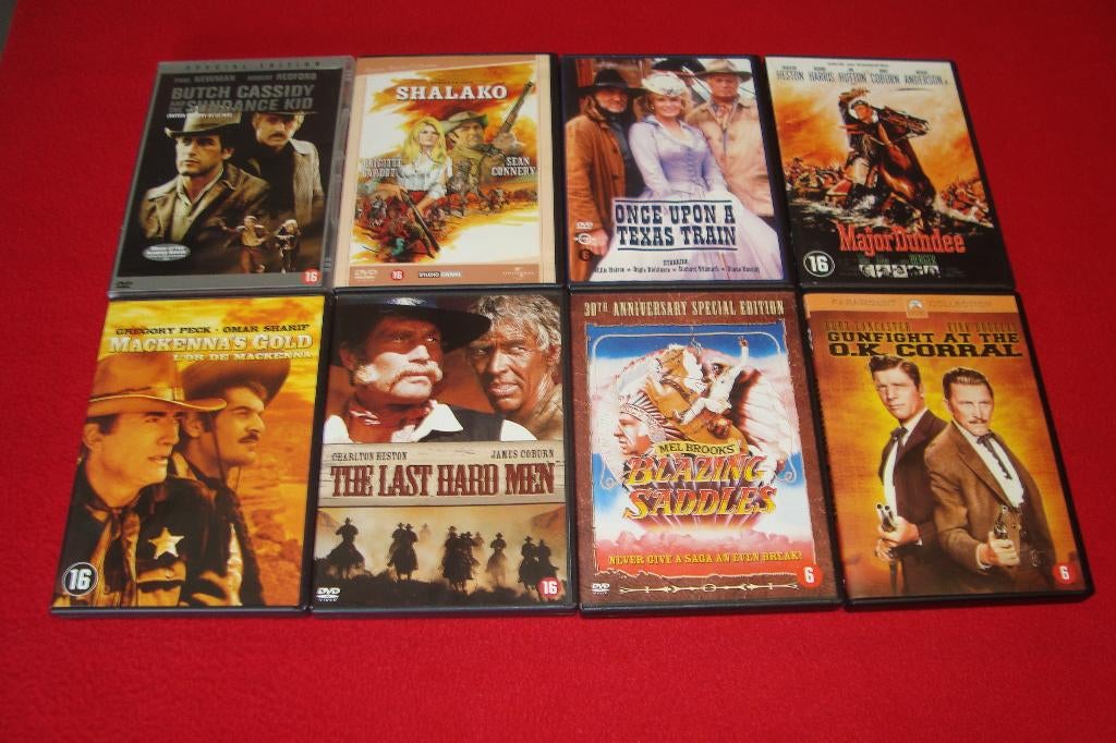 35 westernfilms, Cd's en Dvd's, Dvd's | Actie, Actie, Ophalen of Verzenden