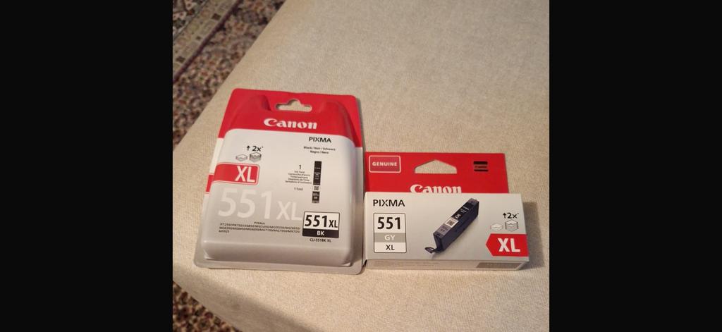 Canon 551xl BK en GY, Computers en Software, Ophalen, Nieuw, Cartridge, Canon