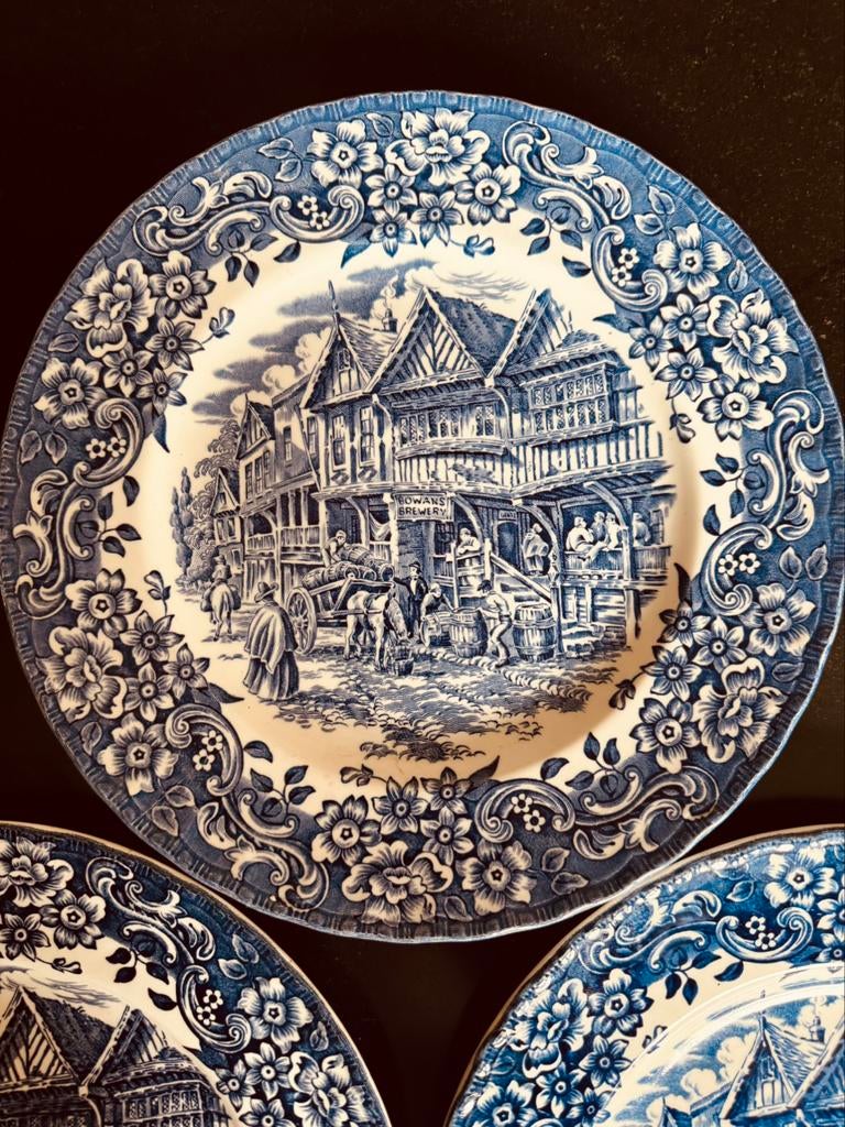 Royal Tudor Ware - Assiette décorative ancienne, Enlèvement ou Envoi