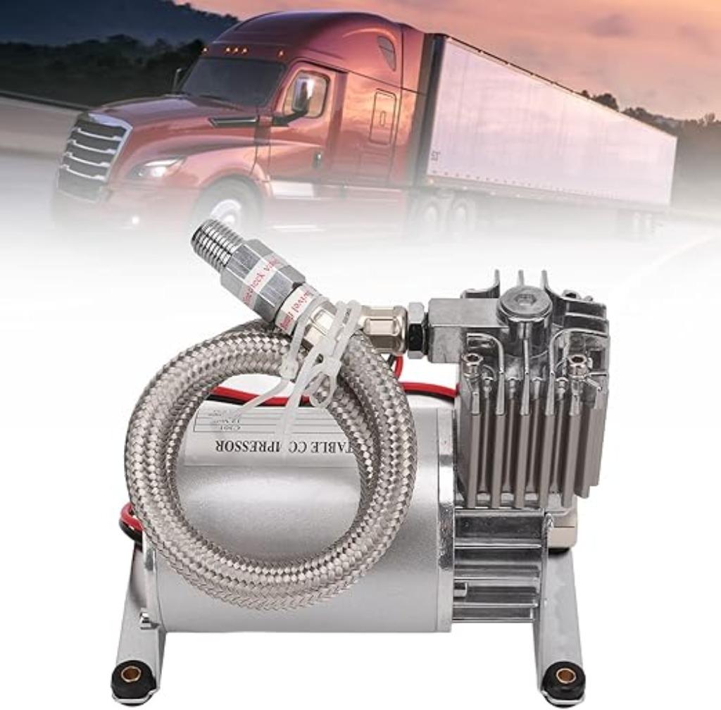 Nieuw | Treinhoorn Compressor | Luchtcompressor | Mobiel ✨, Doe-het-zelf en Bouw, Compressors, Nieuw, 10 bar of meer, Mobiel, Verzenden
